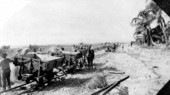 Filling spur line cars with sand - Layton, Florida