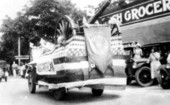 View of the 100% American float - Rockledge, Florida.