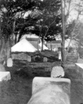 Military cemetery, with Dade Pyramids - Saint Augustine, Florida