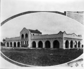 Railroad depot - Sarasota, Florida.