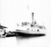 Steamship Dictator in Charleston harbor