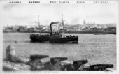 The steamship "Mascotte" leaving the P & O Docks Mulela Arsenal - Havana, Cuba