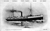 Steamship "Olivette" of Peninsular and Occidental Steamship Company