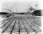 Romsdalshorn at berth 16, Jacksonville Municipal Dock - Florida