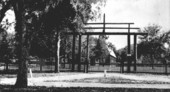 Entrance to the barn yard - De Leon Springs, Florida