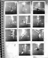 11 views of Virgil Allen swimming - Wakulla Springs, Florida