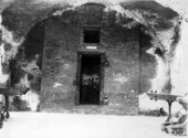 Interior of typical gun room in the bastion - Fernandina, Florida