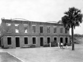 Old barracks building at Fort Clinch - Fernandina, Florida