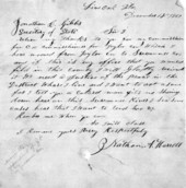 Letter - Live Oak, Fla., to Jonathan C. Gibbs, Tallahassee, Fla., 1869 Dec. 18