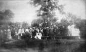 Memorial Day service at the city cemetery - Tallahassee, Florida