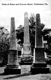 Tomb of Prince and Princess Murat - Tallahassee, Florida.