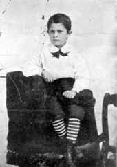 Portrait of a little boy of Tallahassee.