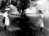 Mary Hays photographing herself - Tallahassee, Florida.