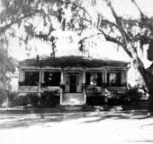 Paul T. Nicholson home on the corner of South Monroe and Madison.