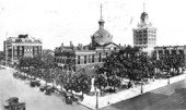 Elk's home, courthouse and new city hall - Tampa, Florida.