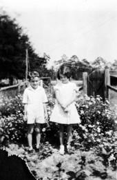 Percy Eugene and Ruth Elizabeth Kimbrell at Pine Camp