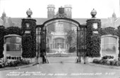 Entrance gate to the Westcott Building - Florida State College for Women.