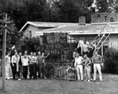 Alpha Tau Omega fraternity decorations - Florida State University.