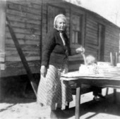Sara Jane Thomas Phillips celebrating her birthday