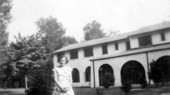 Lillian Gaines outside the Wakulla Springs Lodge.