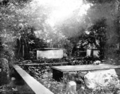 Graves in the Saint Augustine cemetery just outside the city gates - St. Augustine, Florida