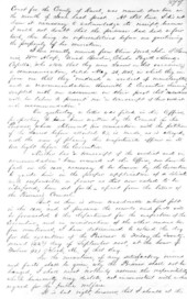 Letters from Gov. Moseley to the petitioners seeking clemency for a female slave