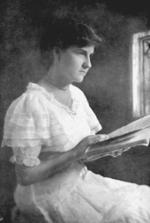 Helen Griffin Carlton reading book