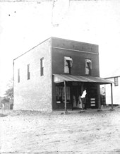 First brick building in Macclenny