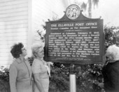 Dedication of Ellaville Post Office as a Madison County historical site