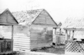 Christian Creek Indian grave houses at Ebenezer Cemetery - Okaloosa County, Florida