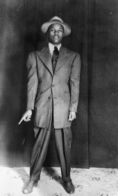 Rayfield McGhee in a "zoot suit" - Tallahassee, Florida.