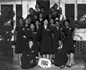 Sigma Gamma Rho sorority ceremony - Tallahassee, Florida.
