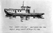 "Mary Celina", drawn by Philip Ayers Sawyer
