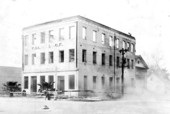 Construction of the masonic lodge building - Tallahassee, Florida