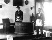 William Lehnolf Marshall at Masonic Lodge - Tallahassee, Florida