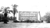 Sign for Southern States Nurseries - Baker County, Florida
