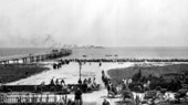 Looking out at the pier from the Breakers Hotel - Palm Beach, Florida.