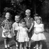 Children at a birthday party - Tallahassee, Florida.