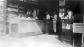 Entrance to Arthur William Morrison's 3rd drug store - Miami, Florida.
