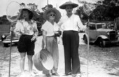 Louise Pritchett Witherington and friends ready to go crabbing
