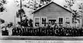 G.A.R. post in front of postoffice - Saint Cloud, Florida