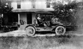 Unidentified man in an automobile - Miami, Florida