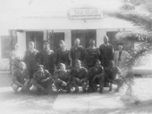 Portrait of the Daytona USO-Black convalescent servicemen.