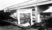 View of U.S. Highway 27 bridge over the Ichetucknee River.