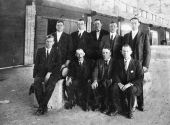 Florida East Coast Railway warehouse staff - Jacksonville, Florida.