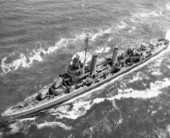 U.S.S. Corry (DD-463) underway