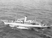 U.S.S. Augustine (PG-54) underway