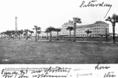 Golf links and palm trees, Continental Hotel - Atlantic Beach, Florida