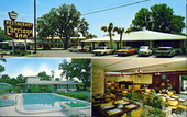The Carriage Inn postcard - Cross City, Florida