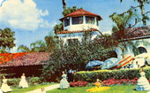 View showing Southern Belles at Florida's famed Cypress Gardens.